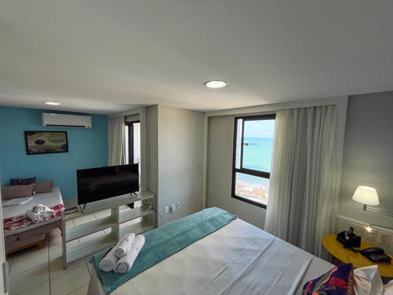 Ponta Negra Flats Confort Accommodations Vista Para O Mar Натал Экстерьер фото